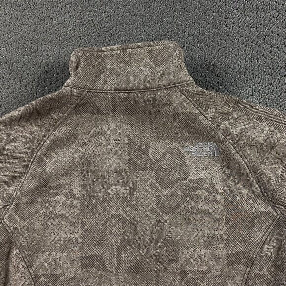 The North Face Apex Bionic Soft Shell Jacket Women's Medium Brown Herringbone - Picture 4 of 14